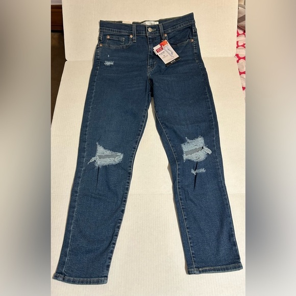✨NEW✨ Signature by Levi Strauss & Co. Juniors' Mom Jeans size 13 - Picture 8 of 8